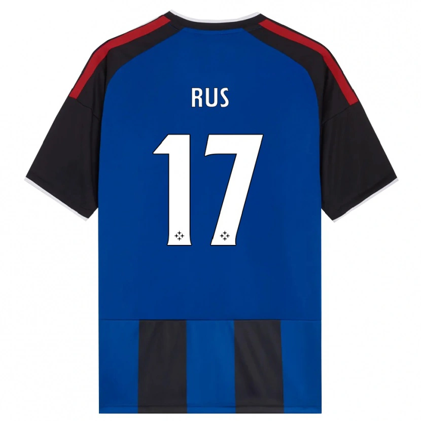Danxen Damen Adrian Rus #17 Schwarz Rot Weiß Blau Heimtrikot Trikot 2026/27 T-Shirt