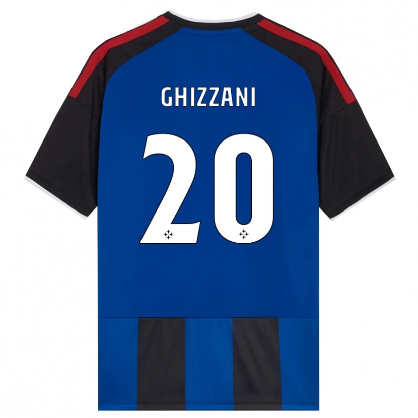 Danxen Damen Lapo Ghizzani #20 Schwarz Rot Weiß Blau Heimtrikot Trikot 2026/27 T-Shirt