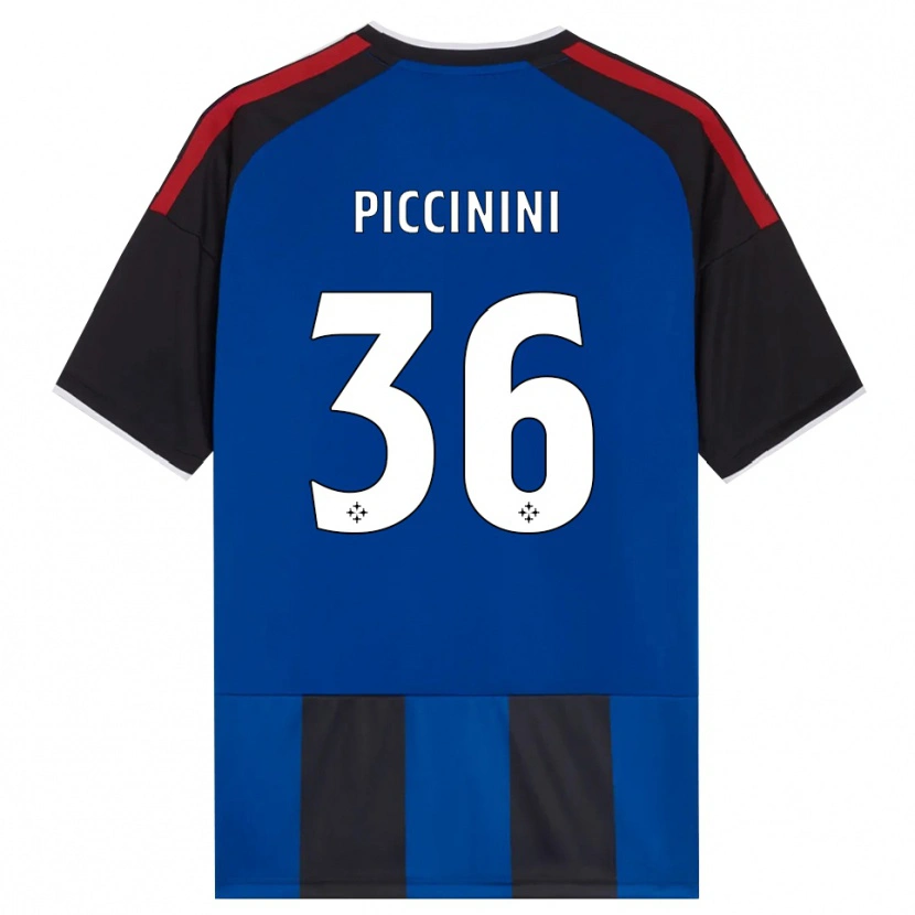Danxen Damen Gabriele Piccinini #36 Schwarz Rot Weiß Blau Heimtrikot Trikot 2026/27 T-Shirt