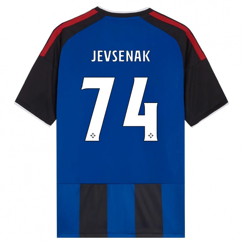 Danxen Damen Zan Jevsenak #74 Schwarz Rot Weiß Blau Heimtrikot Trikot 2026/27 T-Shirt