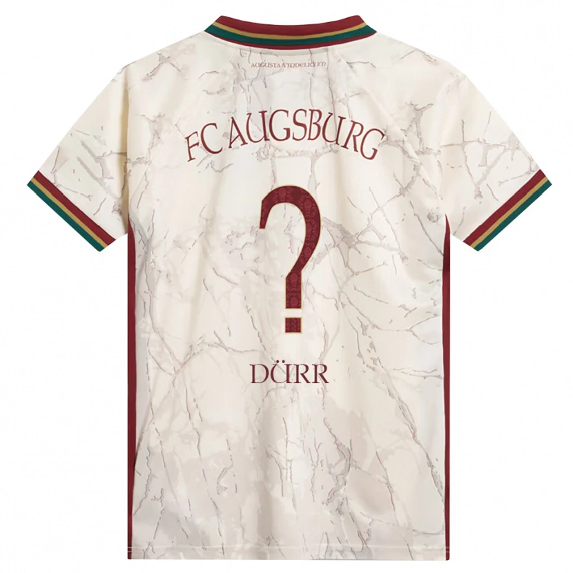 Danxen Damen Ismar Dürr #0 Grün Reis Weiß Burgund Heimtrikot Trikot 2026/27 T-Shirt