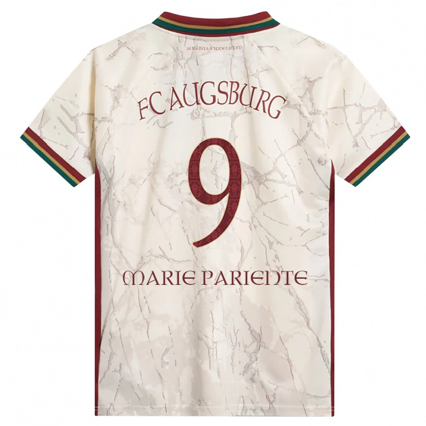 Danxen Damen Sophia Marie Pariente #9 Grün Reis Weiß Burgund Heimtrikot Trikot 2026/27 T-Shirt