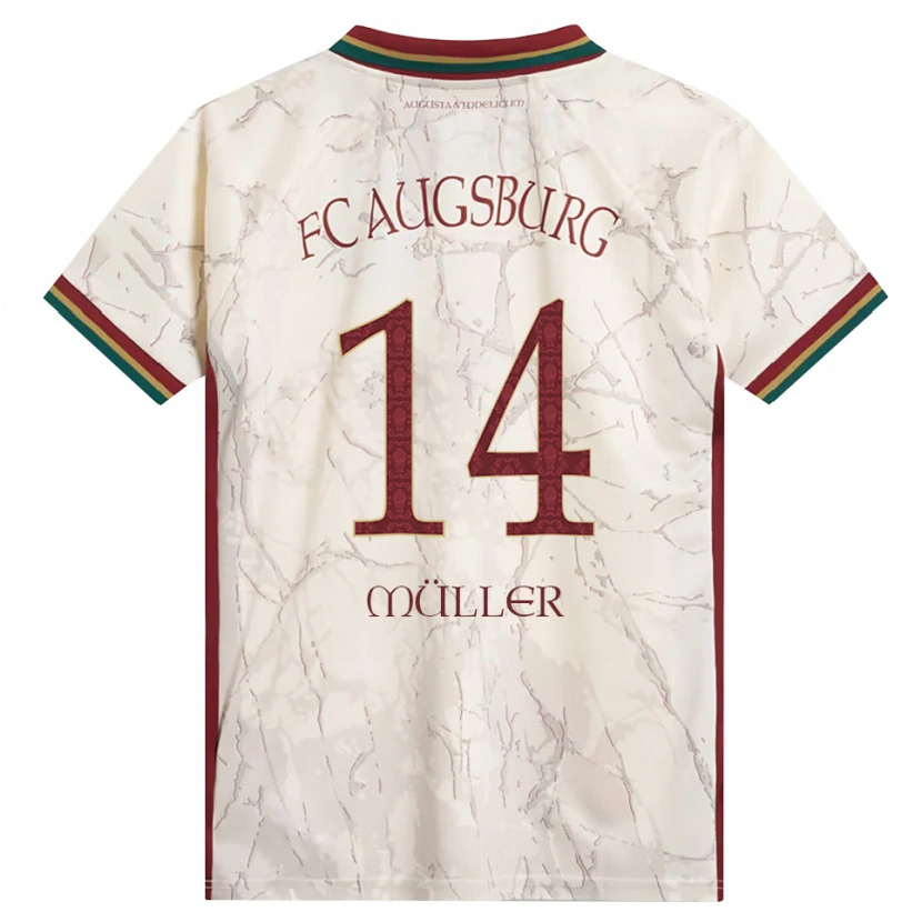 Danxen Damen Mato Müller #14 Grün Reis Weiß Burgund Heimtrikot Trikot 2026/27 T-Shirt