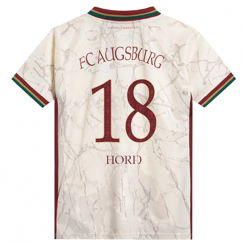 Danxen Damen Tobias Horn #18 Grün Reis Weiß Burgund Heimtrikot Trikot 2026/27 T-Shirt
