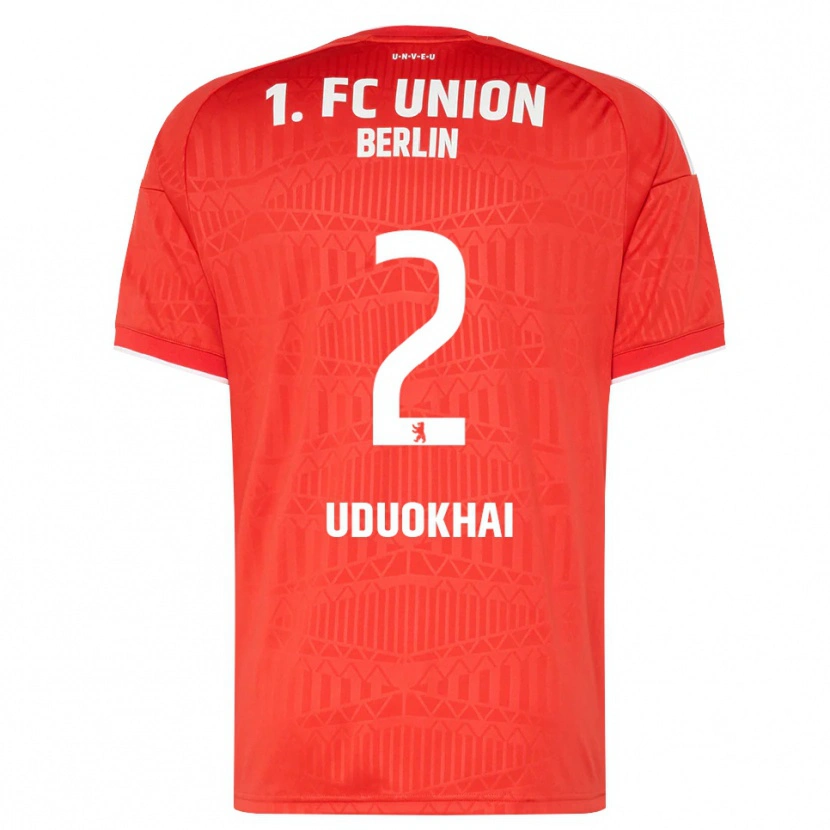 Danxen Damen Felix Uduokhai #2 Rot Weiß Heimtrikot Trikot 2026/27 T-Shirt