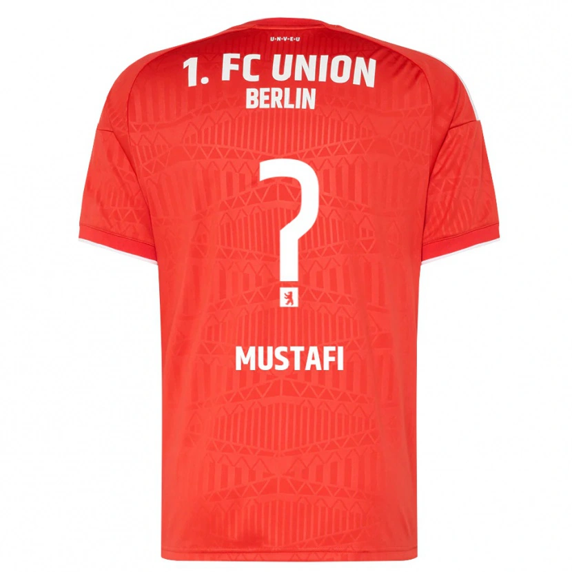 Danxen Damen Adel Mustafi #0 Rot Weiß Heimtrikot Trikot 2026/27 T-Shirt