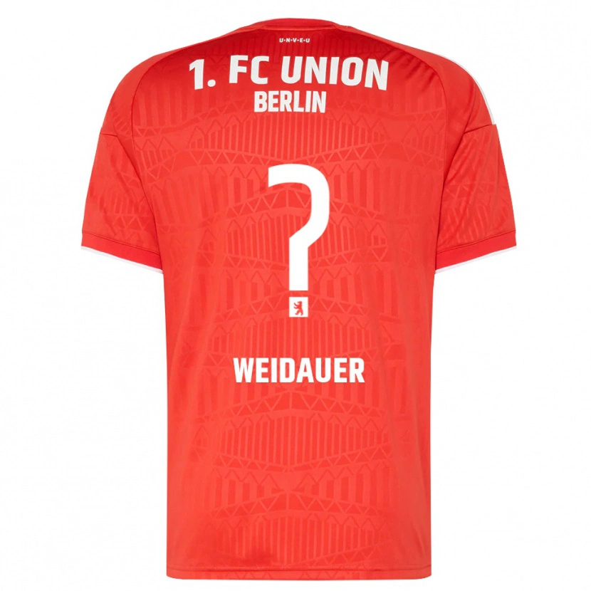 Danxen Damen Sophie Weidauer #0 Rot Weiß Heimtrikot Trikot 2026/27 T-Shirt