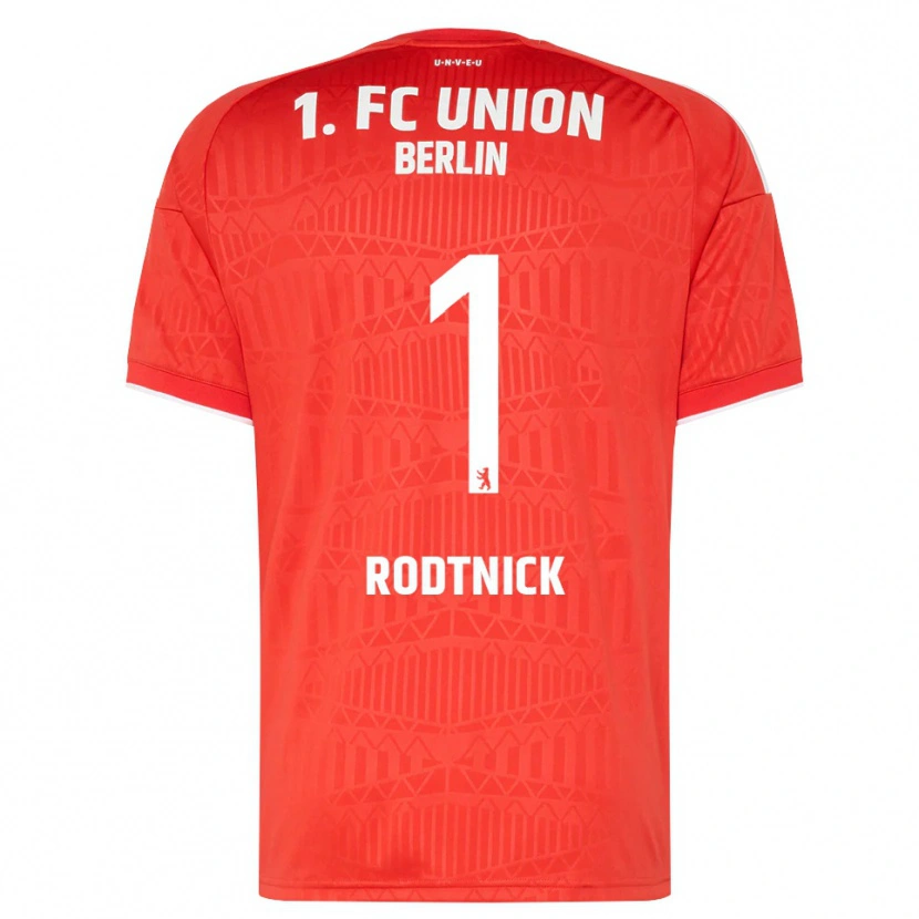 Danxen Damen Jaden Rodtnick #1 Rot Weiß Heimtrikot Trikot 2026/27 T-Shirt