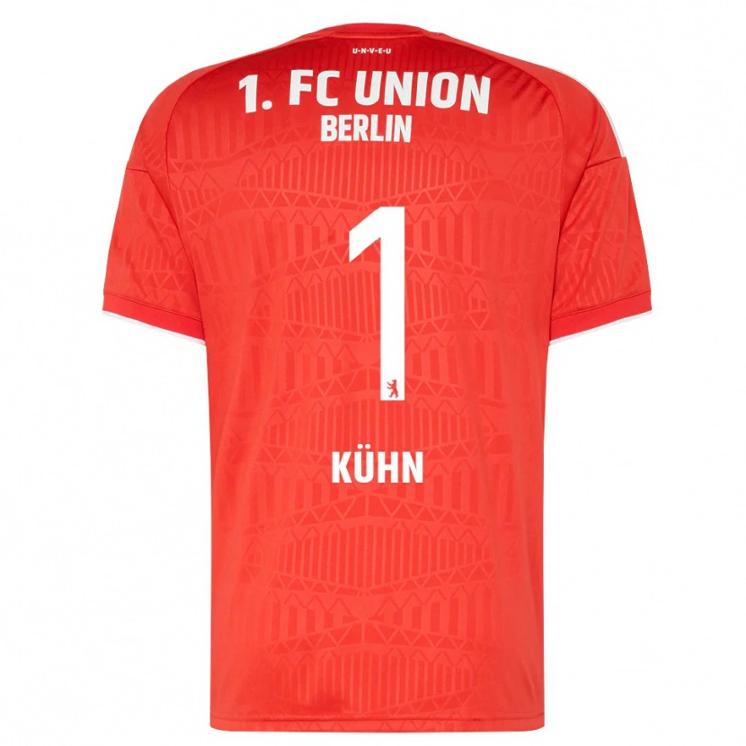 Danxen Damen Samuel Kühn #1 Rot Weiß Heimtrikot Trikot 2026/27 T-Shirt