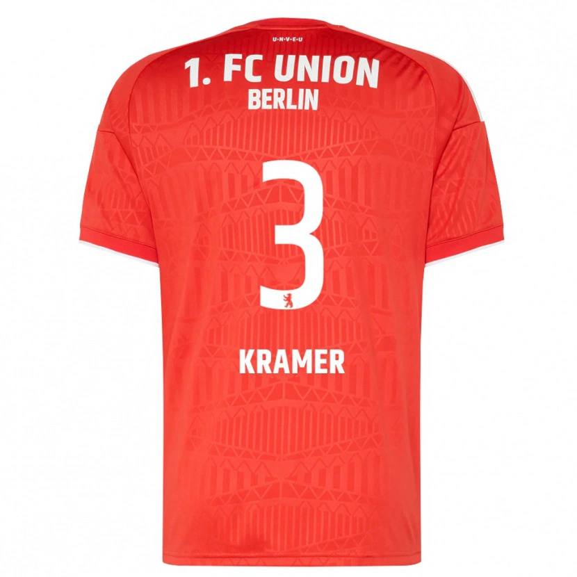 Danxen Damen Carlos Kramer #3 Rot Weiß Heimtrikot Trikot 2026/27 T-Shirt
