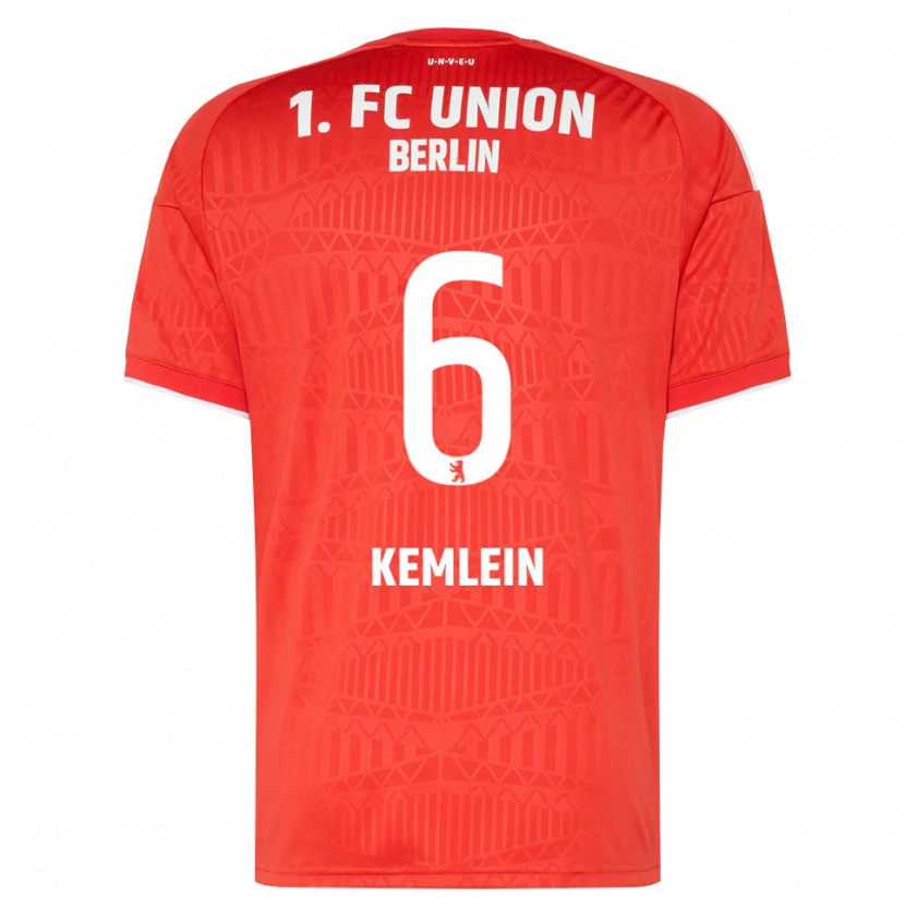 Danxen Damen Aljoscha Kemlein #6 Rot Weiß Heimtrikot Trikot 2026/27 T-Shirt