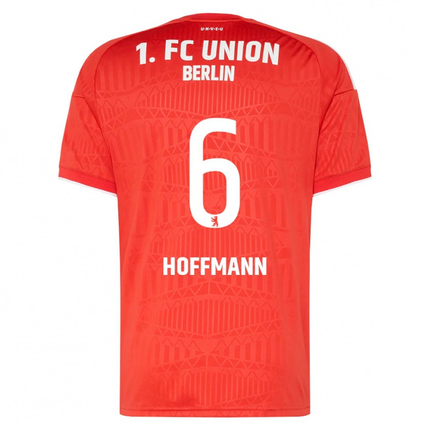 Danxen Damen Finn Hoffmann #6 Rot Weiß Heimtrikot Trikot 2026/27 T-Shirt