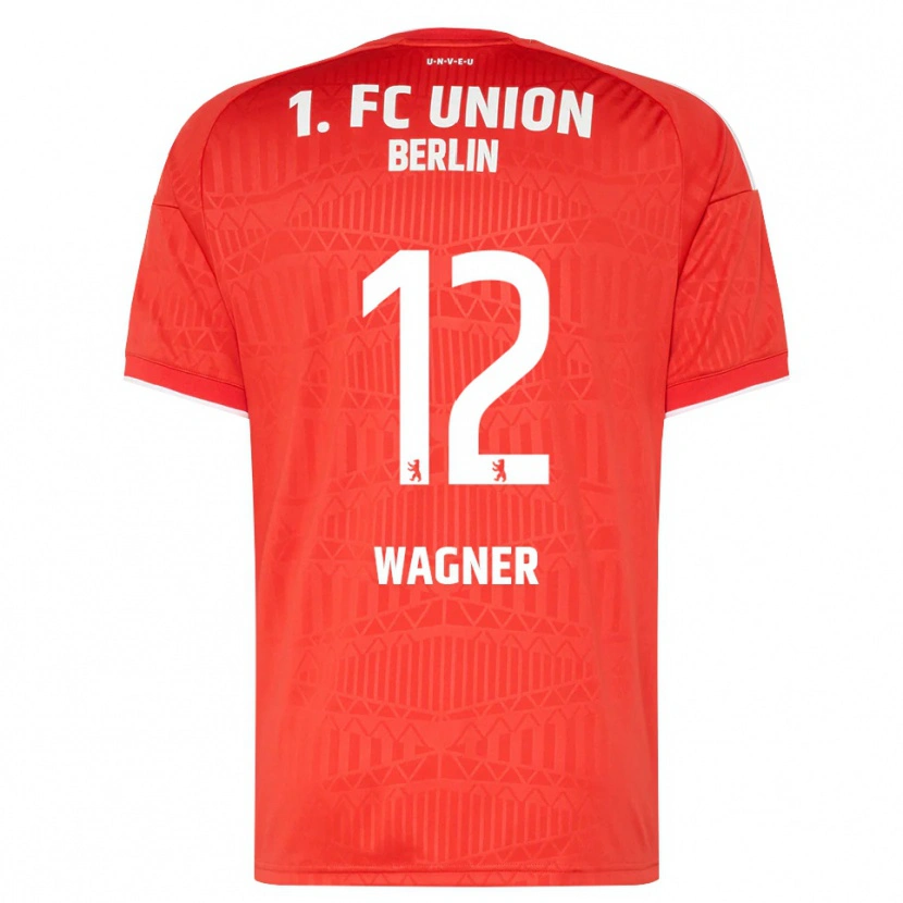 Danxen Damen Melanie Wagner #12 Rot Weiß Heimtrikot Trikot 2026/27 T-Shirt
