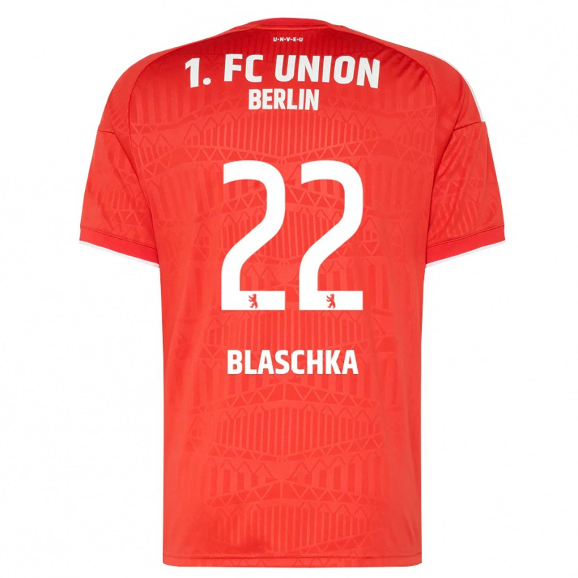 Danxen Damen Anouk Blaschka #22 Rot Weiß Heimtrikot Trikot 2026/27 T-Shirt