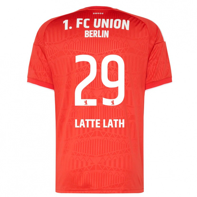 Danxen Damen Emmanuel Latte Lath #29 Rot Weiß Heimtrikot Trikot 2026/27 T-Shirt