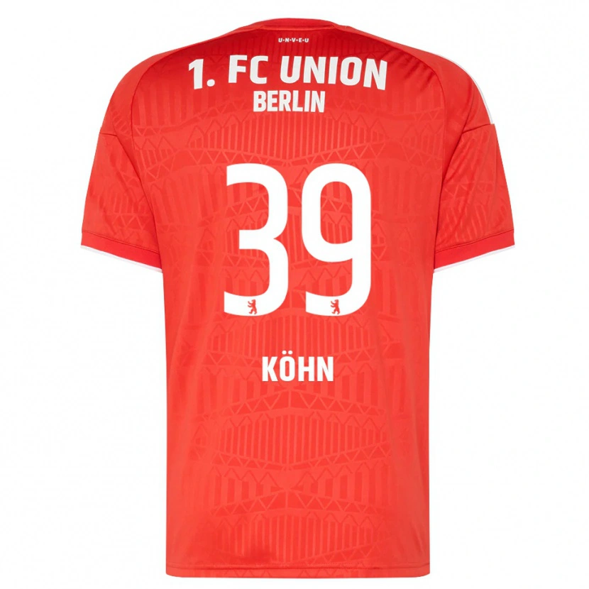 Danxen Damen Derrick Köhn #39 Rot Weiß Heimtrikot Trikot 2026/27 T-Shirt