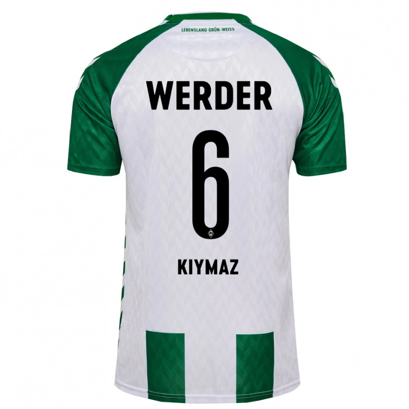 Danxen Damen Anil Kiymaz #6 Grün Weiß Heimtrikot Trikot 2026/27 T-Shirt