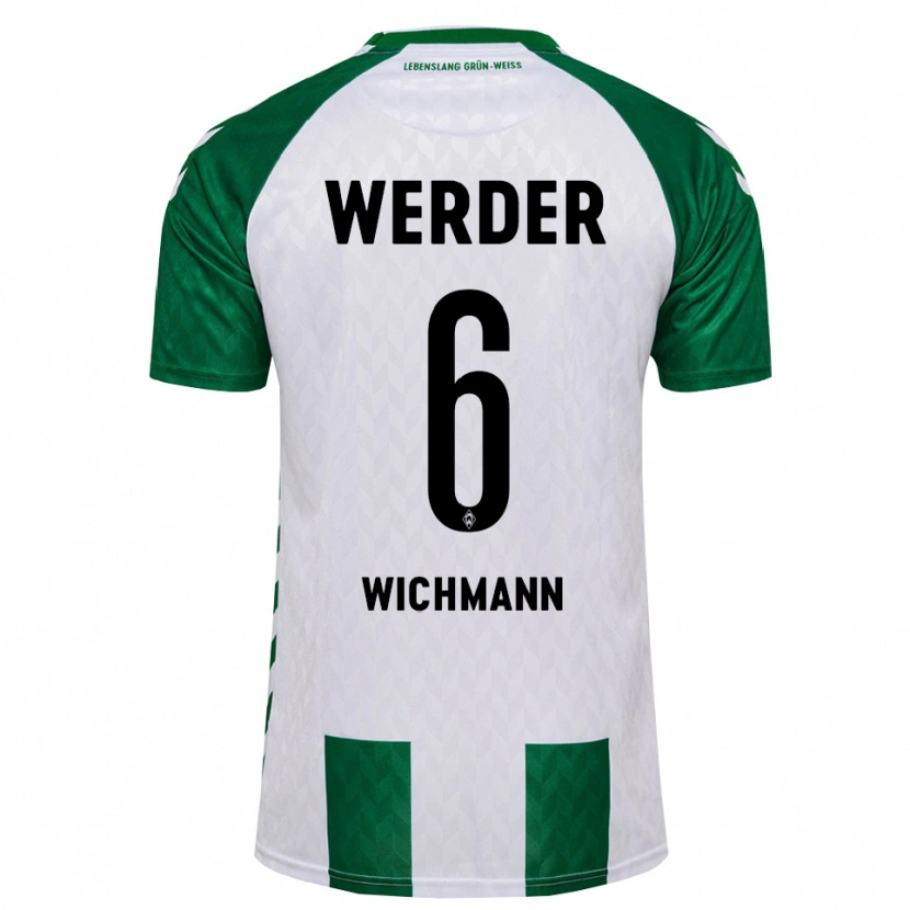 Danxen Damen Reena Wichmann #6 Grün Weiß Heimtrikot Trikot 2026/27 T-Shirt
