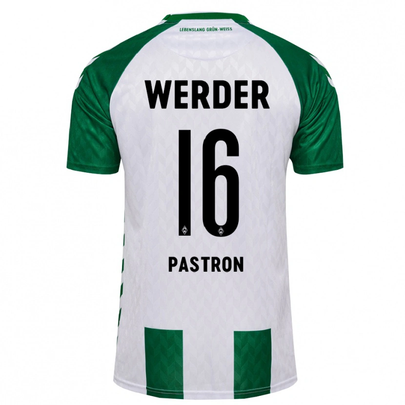 Danxen Damen Alvin Pastron #16 Grün Weiß Heimtrikot Trikot 2026/27 T-Shirt