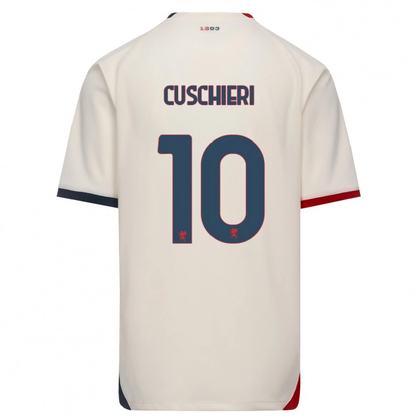 Danxen Damen Rachel Cuschieri #10 Creme Rot Auswärtstrikot Trikot 2026/27 T-Shirt