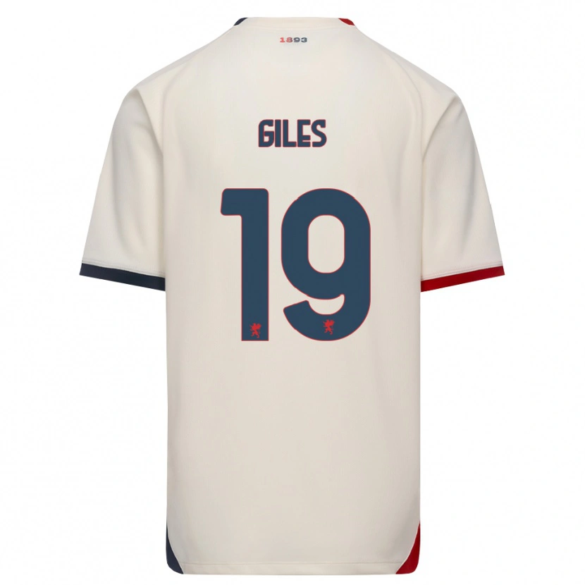 Danxen Damen Heidi Giles #19 Creme Rot Auswärtstrikot Trikot 2026/27 T-Shirt