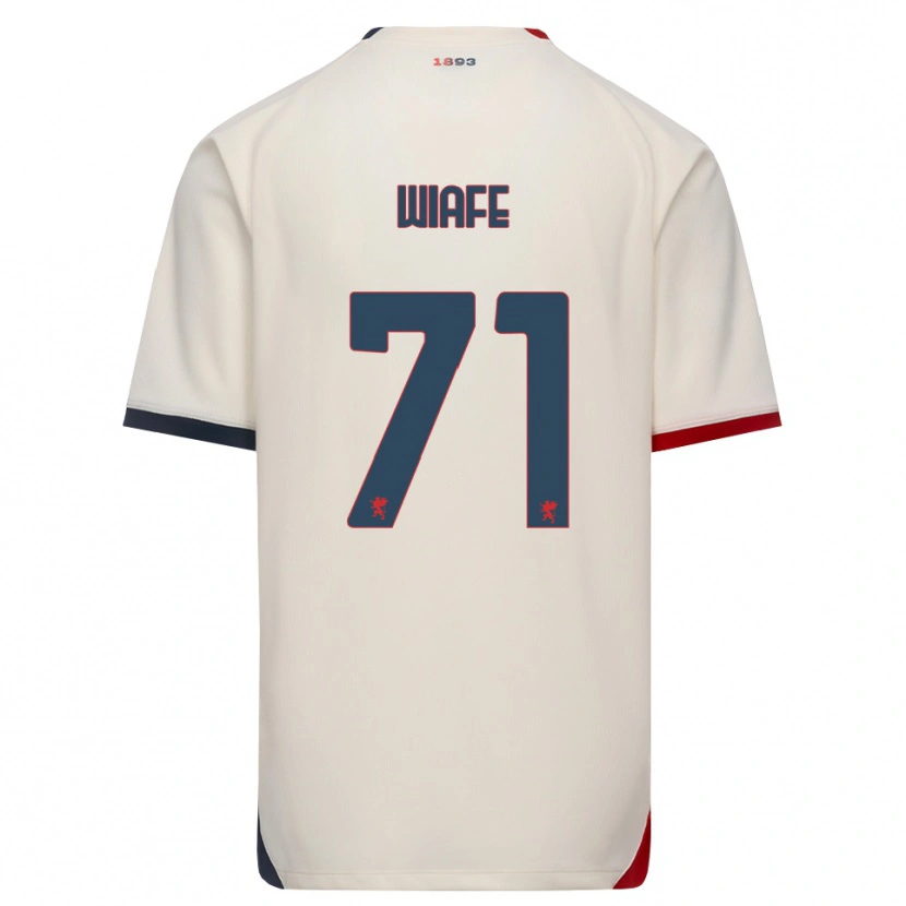 Danxen Damen Samuel Wiafe #71 Creme Rot Auswärtstrikot Trikot 2026/27 T-Shirt