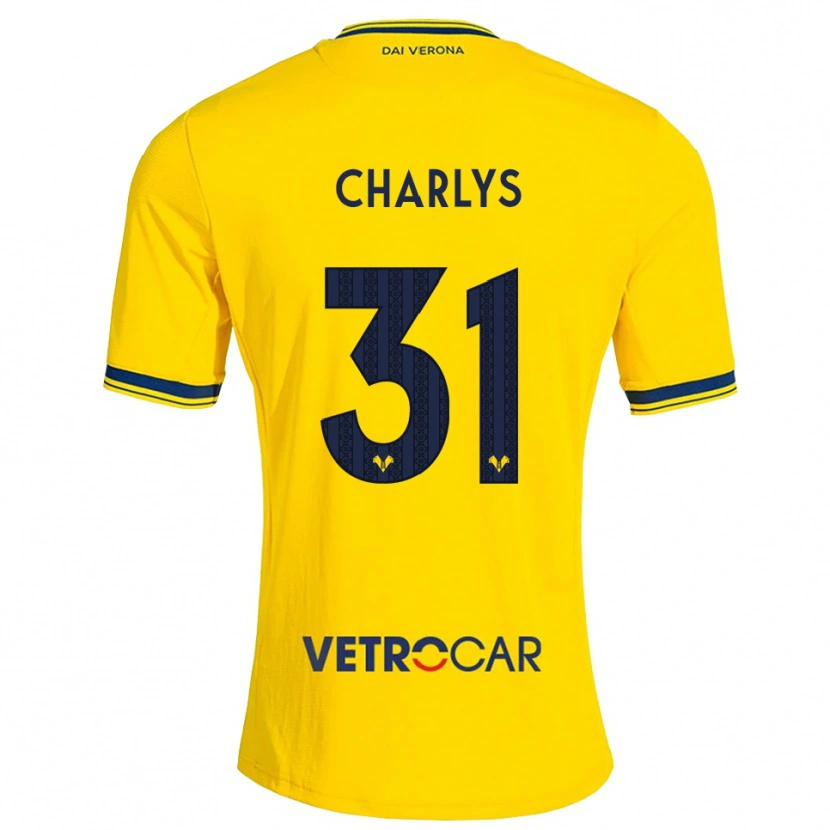 Danxen Damen Charlys Matheus Lima Pontes #31 Gelb Rot Auswärtstrikot Trikot 2026/27 T-Shirt