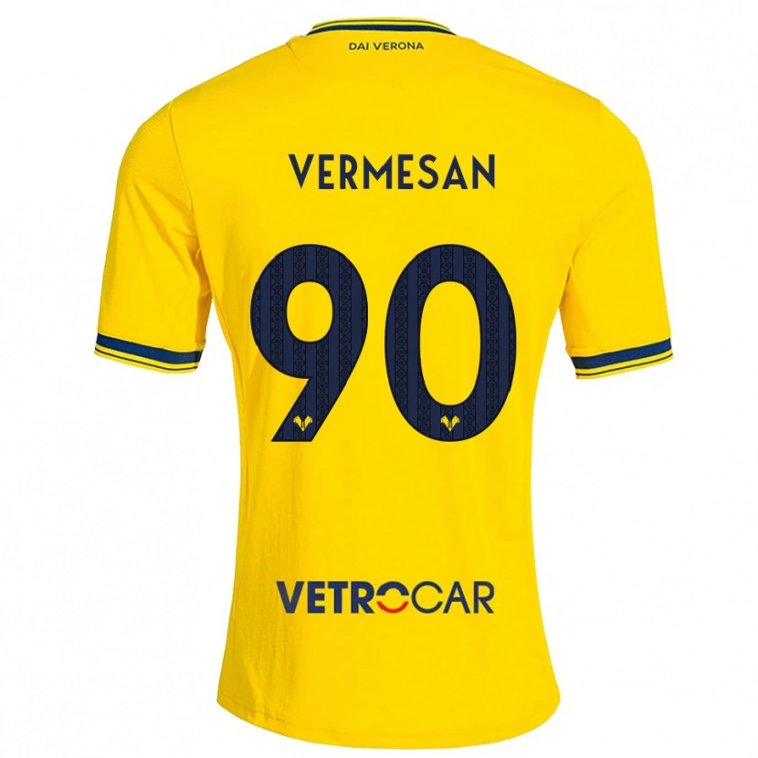 Danxen Damen Ioan Vermeșan #90 Gelb Rot Auswärtstrikot Trikot 2026/27 T-Shirt