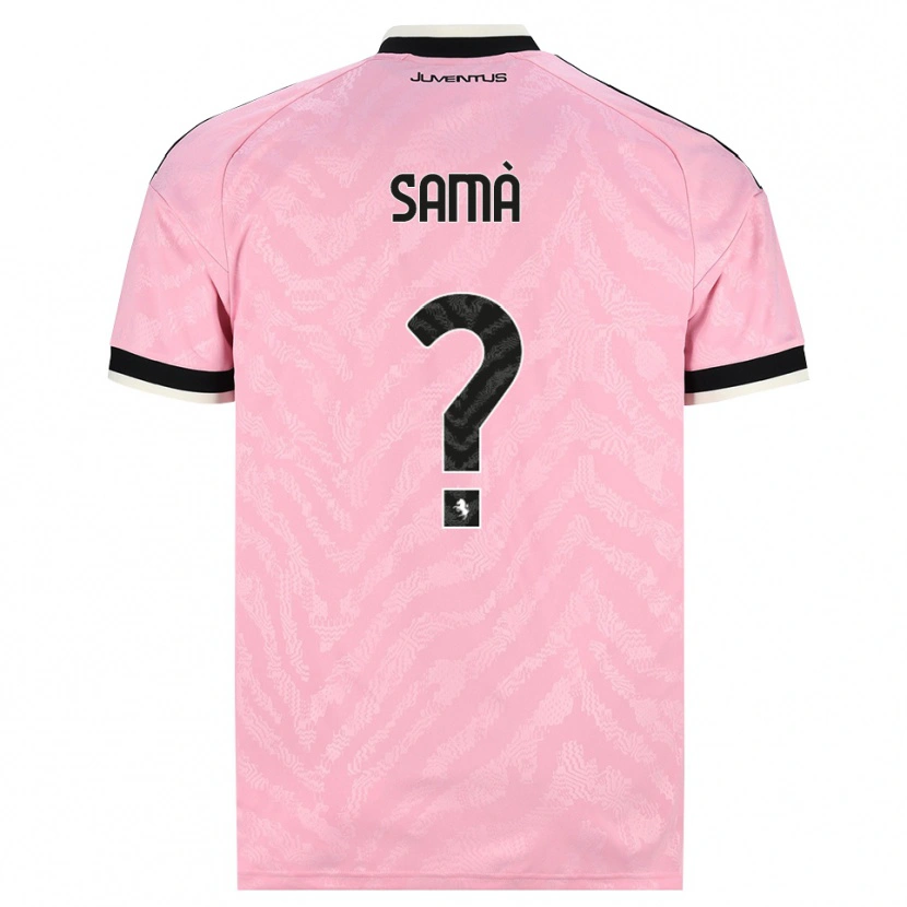 Danxen Damen Alberto Samà #0 Pink Schwarz Auswärtstrikot Trikot 2026/27 T-Shirt