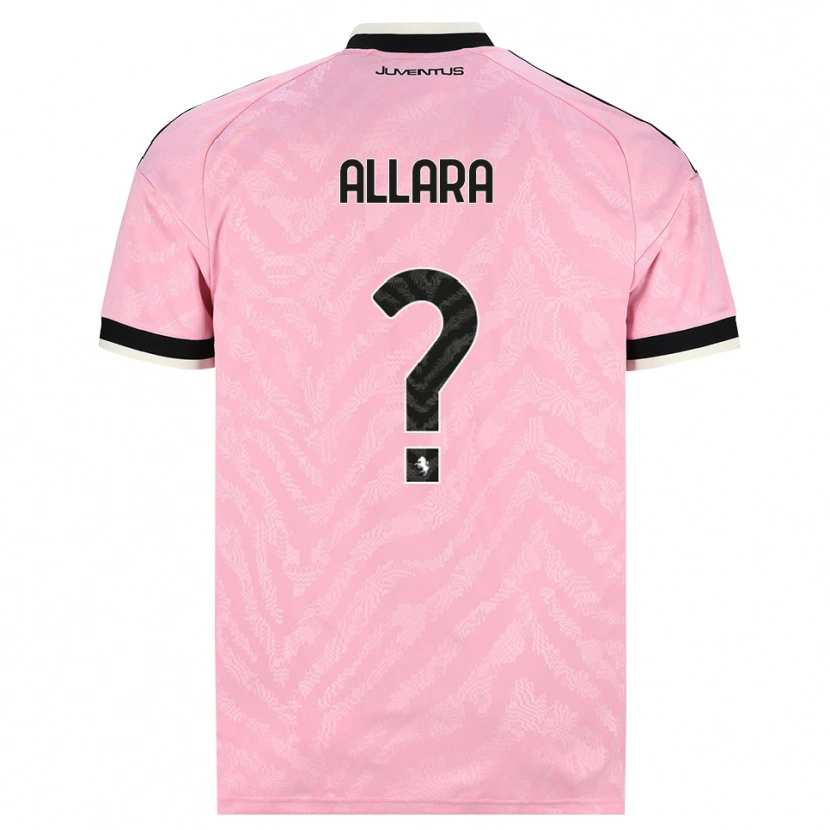 Danxen Damen Lorenzo Allara #0 Pink Schwarz Auswärtstrikot Trikot 2026/27 T-Shirt