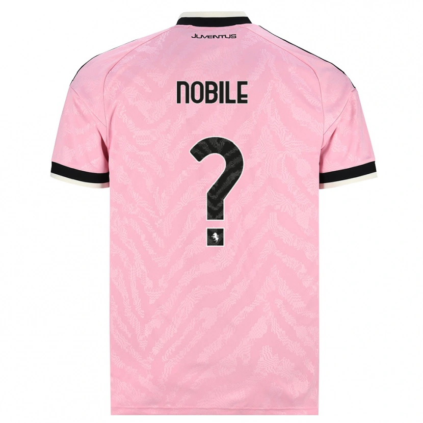 Danxen Damen Alessio Nobile #0 Pink Schwarz Auswärtstrikot Trikot 2026/27 T-Shirt