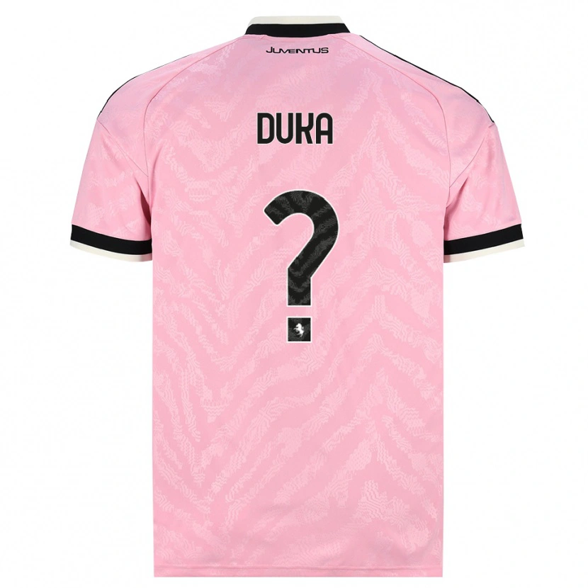 Danxen Damen Deni Duka #0 Pink Schwarz Auswärtstrikot Trikot 2026/27 T-Shirt