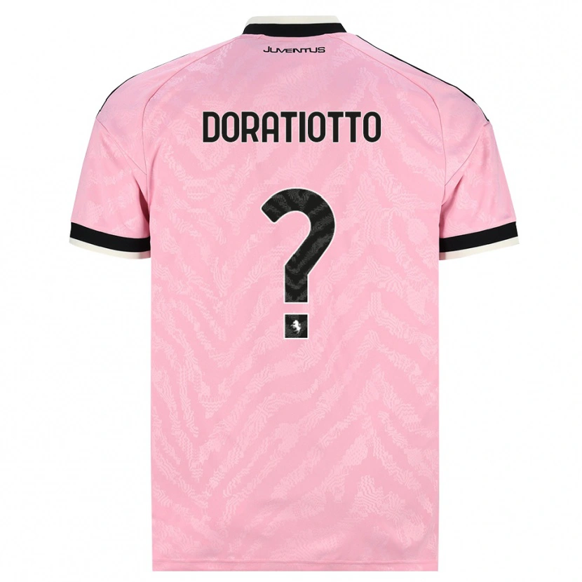 Danxen Damen Giulio Doratiotto #0 Pink Schwarz Auswärtstrikot Trikot 2026/27 T-Shirt