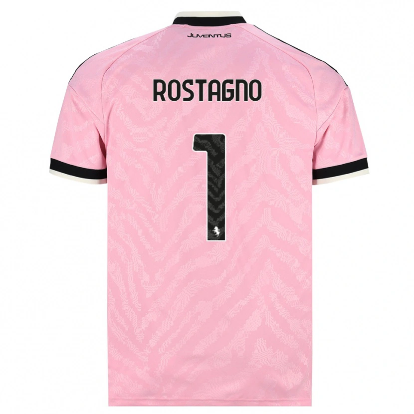 Danxen Damen Alberto Rostagno #1 Pink Schwarz Auswärtstrikot Trikot 2026/27 T-Shirt