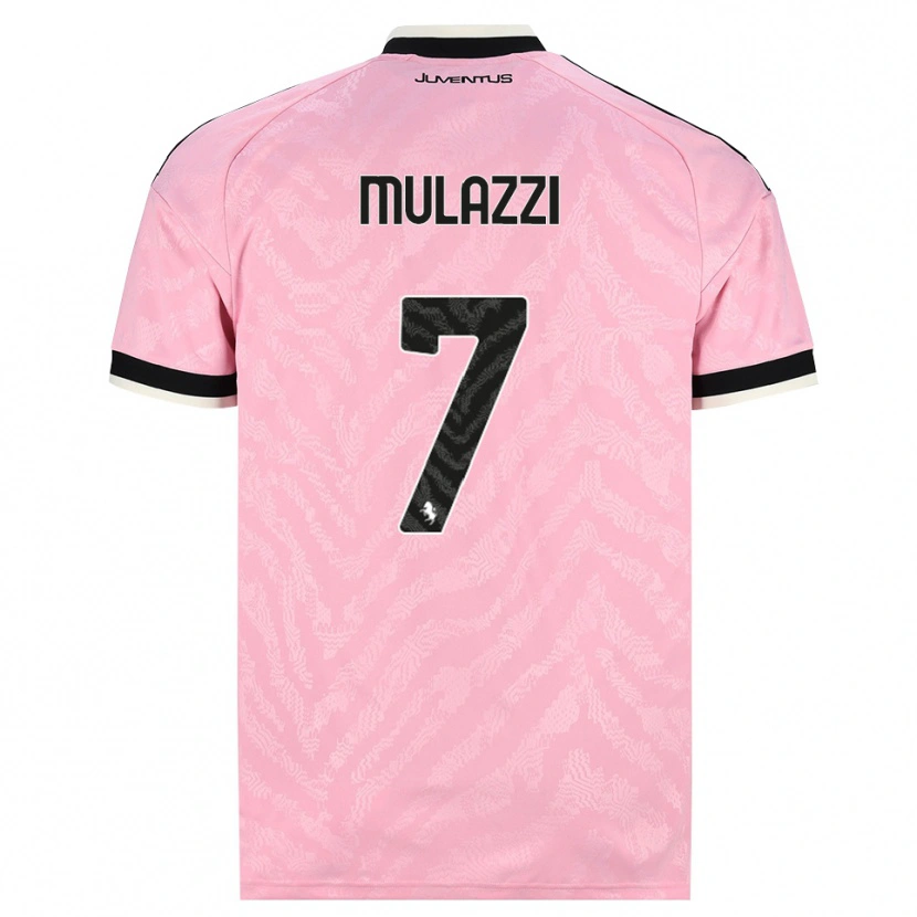 Danxen Damen Gabriele Mulazzi #7 Pink Schwarz Auswärtstrikot Trikot 2026/27 T-Shirt