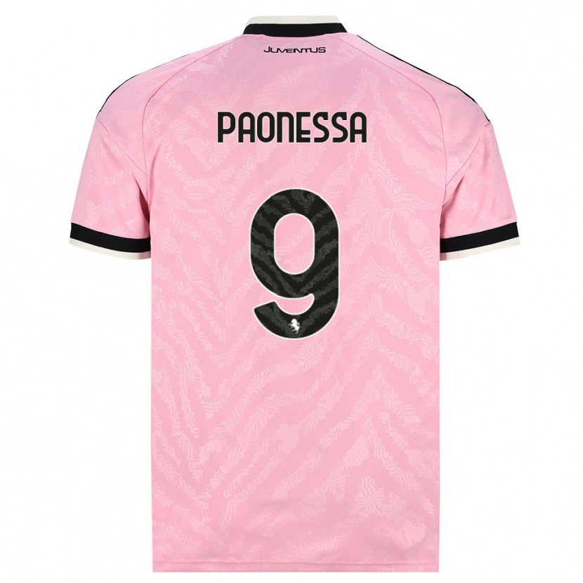 Danxen Damen Riccardo Paonessa #9 Pink Schwarz Auswärtstrikot Trikot 2026/27 T-Shirt