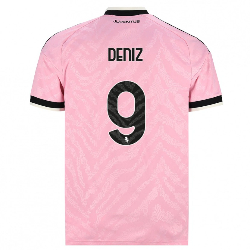 Danxen Damen Esad Deniz #9 Pink Schwarz Auswärtstrikot Trikot 2026/27 T-Shirt
