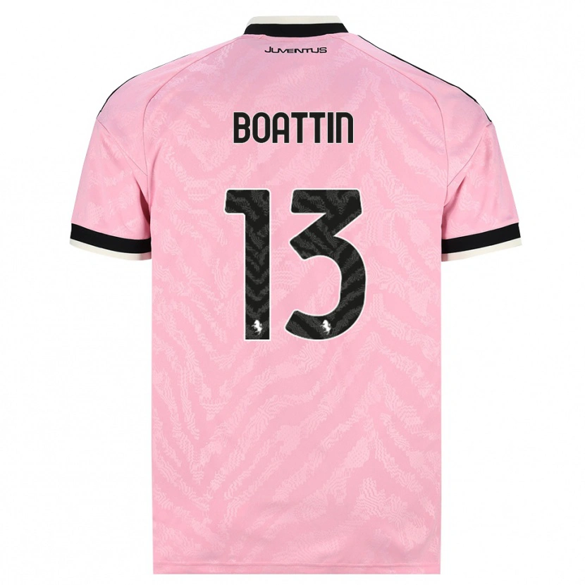 Danxen Damen Lisa Boattin #13 Pink Schwarz Auswärtstrikot Trikot 2026/27 T-Shirt