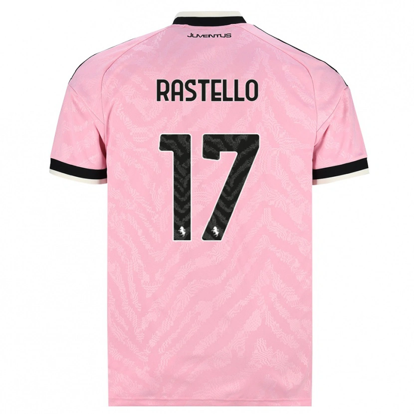 Danxen Damen Edoardo Rastello #17 Pink Schwarz Auswärtstrikot Trikot 2026/27 T-Shirt