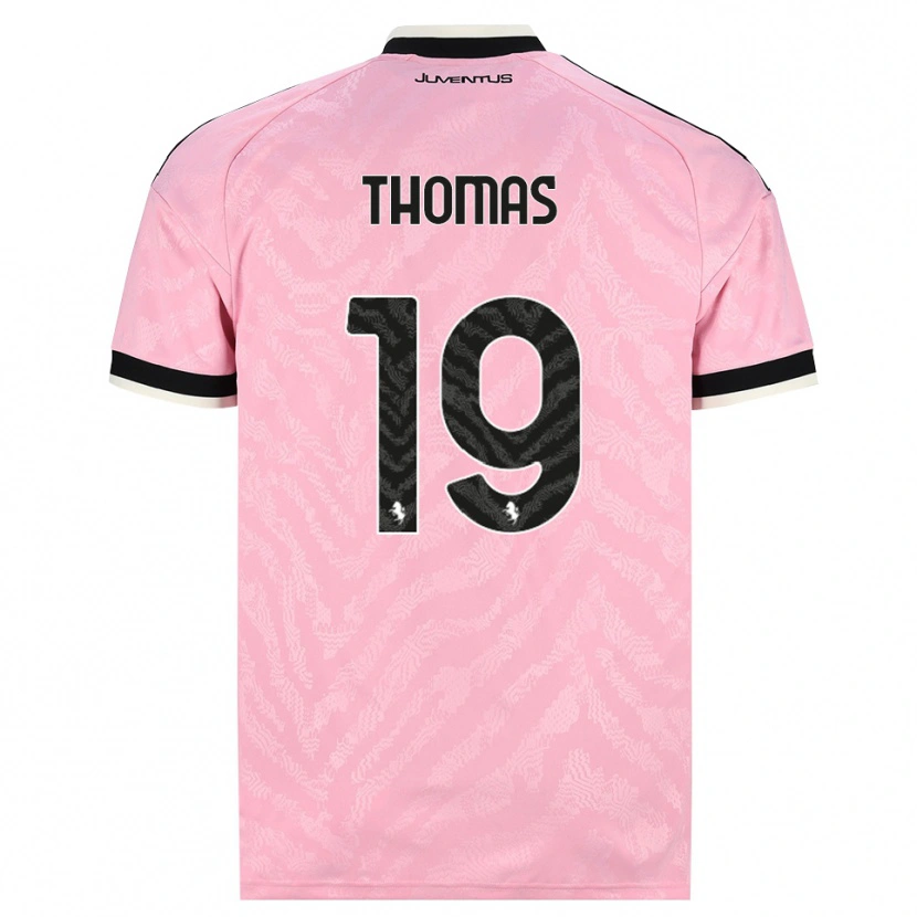 Danxen Damen Lindsey Thomas #19 Pink Schwarz Auswärtstrikot Trikot 2026/27 T-Shirt