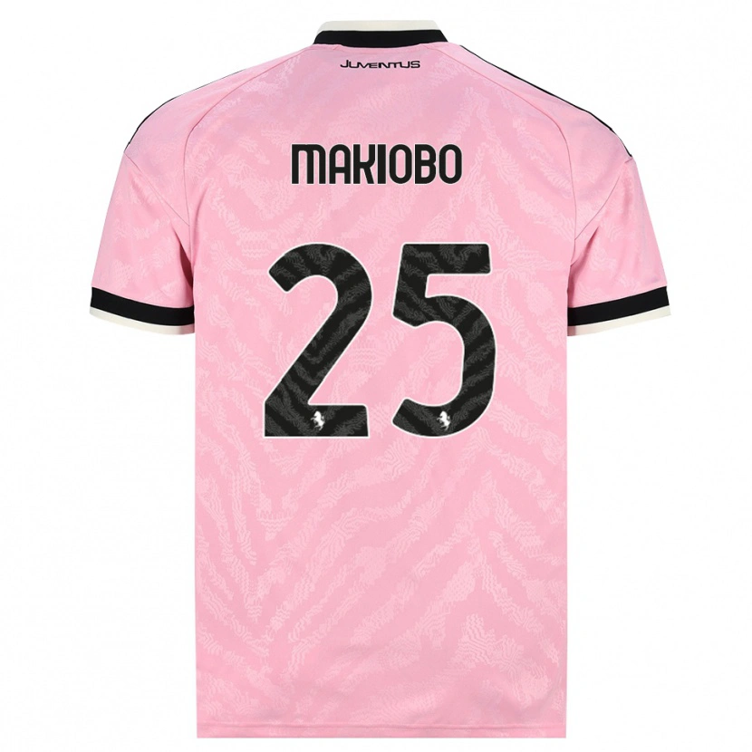 Danxen Damen Grady Makiobo #25 Pink Schwarz Auswärtstrikot Trikot 2026/27 T-Shirt