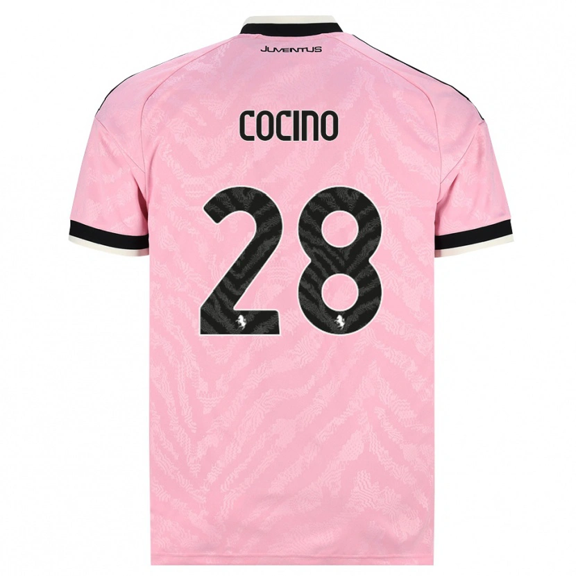 Danxen Damen Martina Cocino #28 Pink Schwarz Auswärtstrikot Trikot 2026/27 T-Shirt