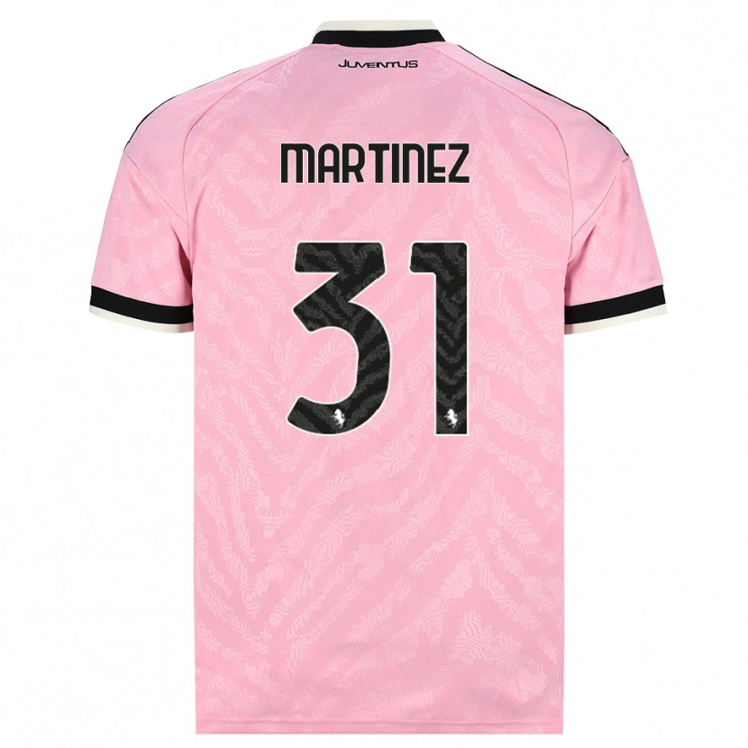 Danxen Damen Bruno Martinez #31 Pink Schwarz Auswärtstrikot Trikot 2026/27 T-Shirt