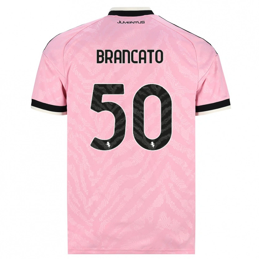 Danxen Damen Alessandro Brancato #50 Pink Schwarz Auswärtstrikot Trikot 2026/27 T-Shirt