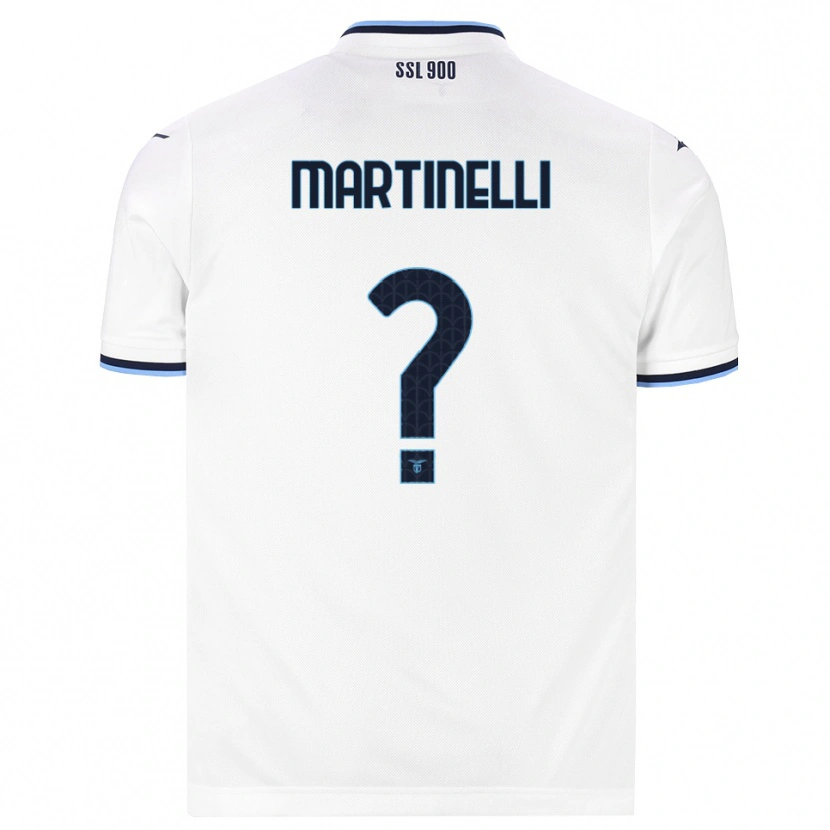 Danxen Damen Leonardo Martinelli #0 Weiß Dunkelblau Auswärtstrikot Trikot 2026/27 T-Shirt