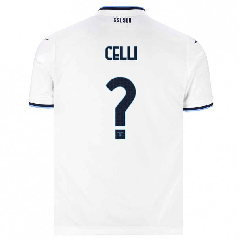 Danxen Damen Gabriele Celli #0 Weiß Dunkelblau Auswärtstrikot Trikot 2026/27 T-Shirt