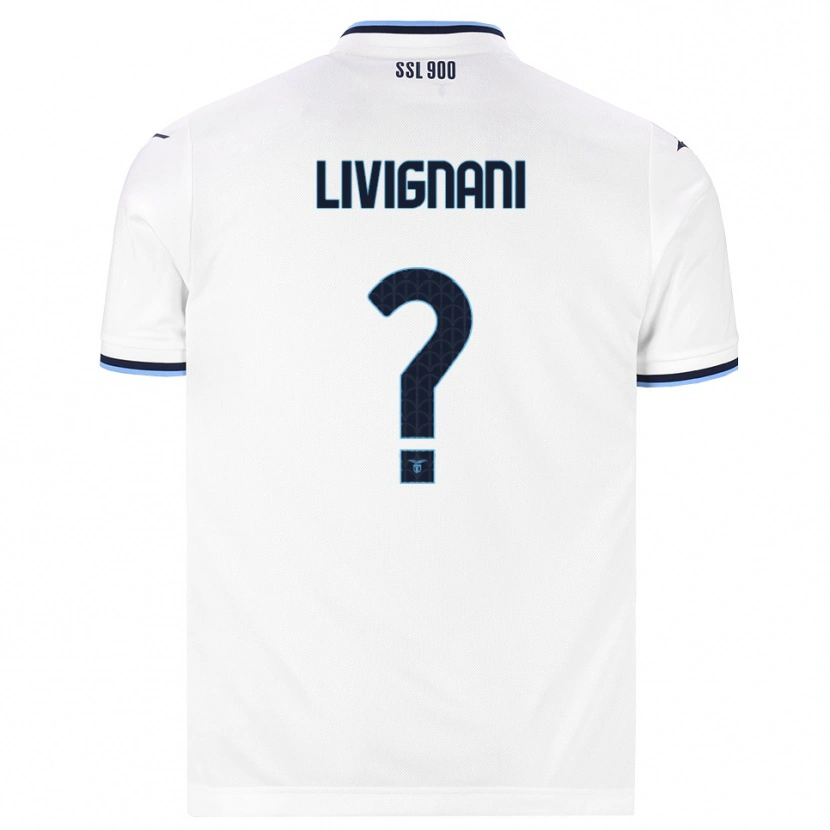 Danxen Damen Gioia Livignani #0 Weiß Dunkelblau Auswärtstrikot Trikot 2026/27 T-Shirt