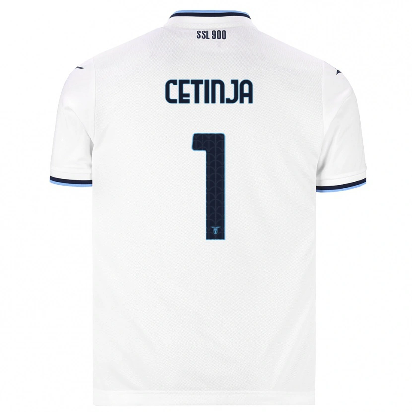 Danxen Damen Sara Cetinja #1 Weiß Dunkelblau Auswärtstrikot Trikot 2026/27 T-Shirt