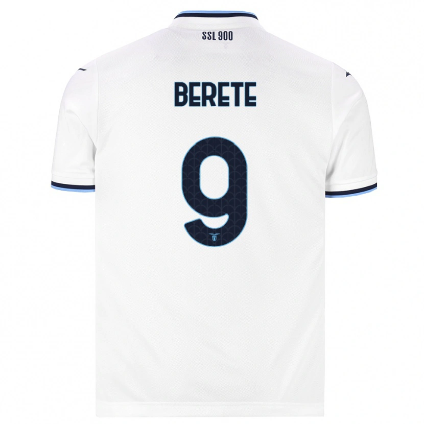 Danxen Damen Moustapha Berete #9 Weiß Dunkelblau Auswärtstrikot Trikot 2026/27 T-Shirt