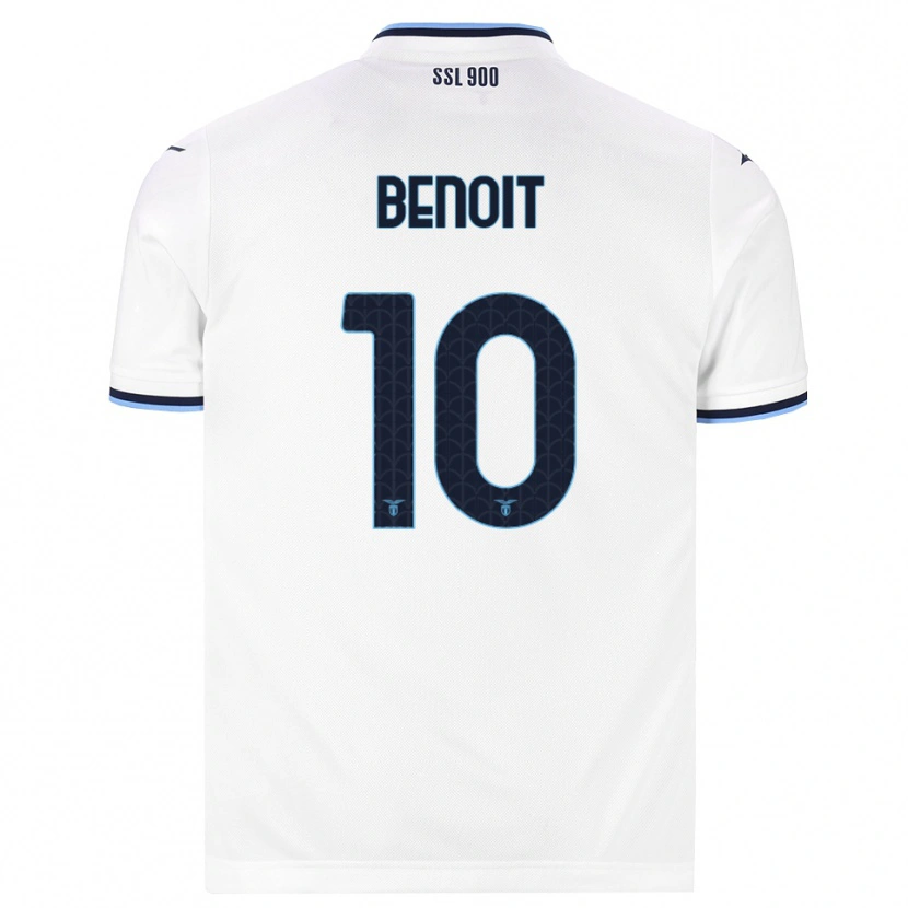 Danxen Damen Alice Benoît #10 Weiß Dunkelblau Auswärtstrikot Trikot 2026/27 T-Shirt